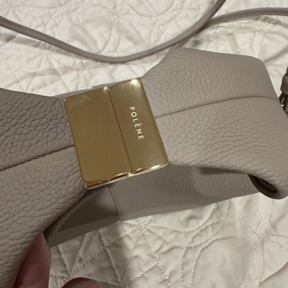 Polène Taupe Shoulder Bag - Picture 5 of 11